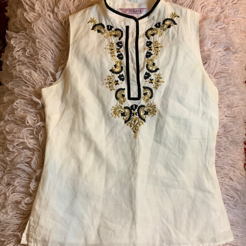 2 FRIENDS Irishlinen blouse